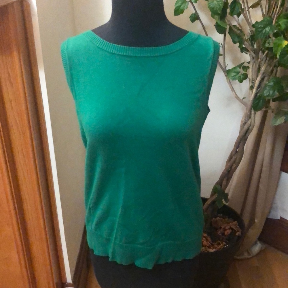 Green Anne Klein Vest